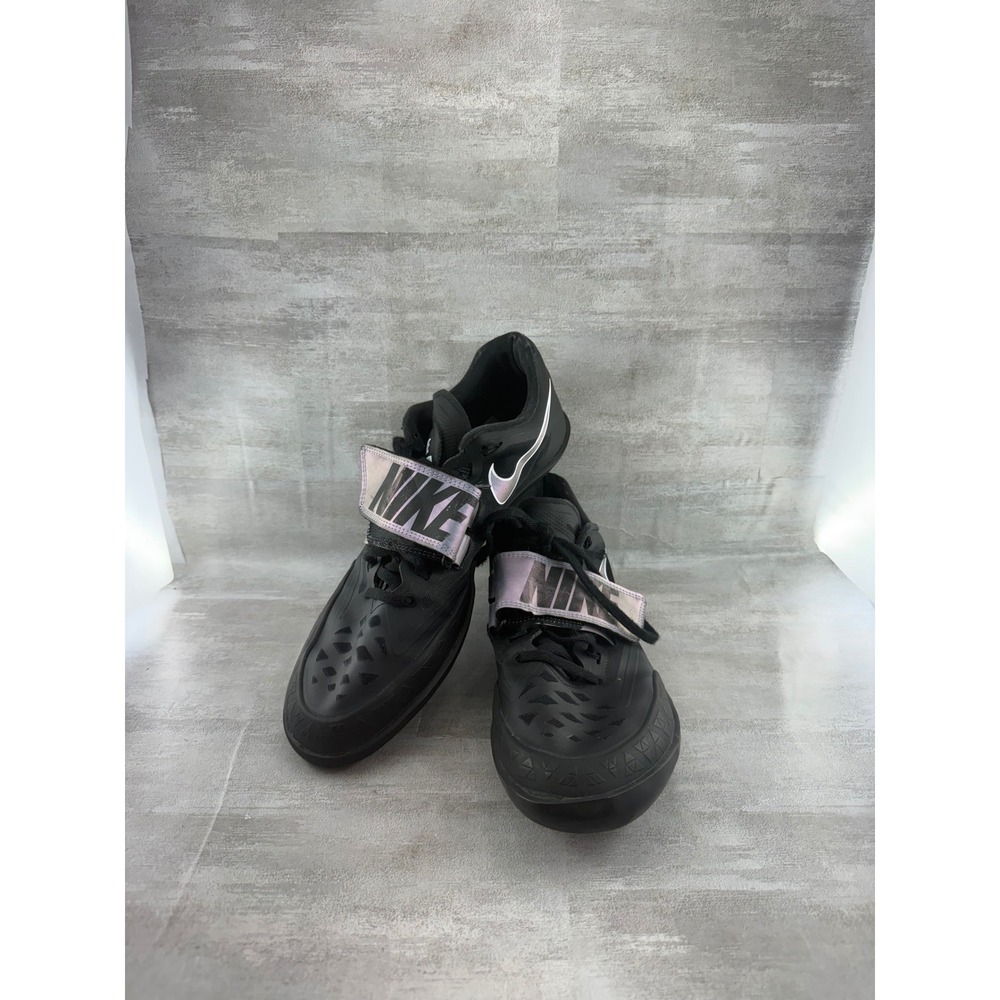 Nike Zoom Rotational 6 Track Field Throwing Shoes Black Silver 685135-003 Men 12